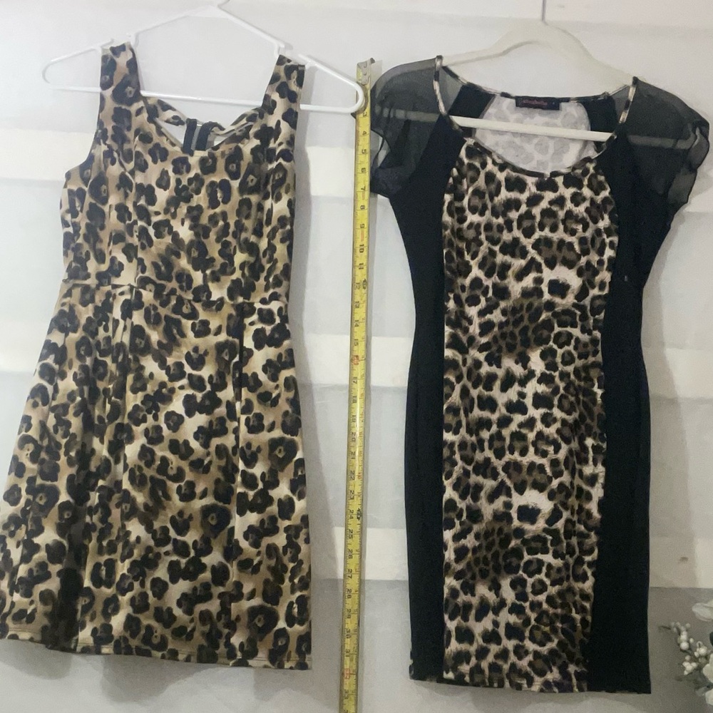 Ruby Rox & Annabelle Leopard Print Small Dress